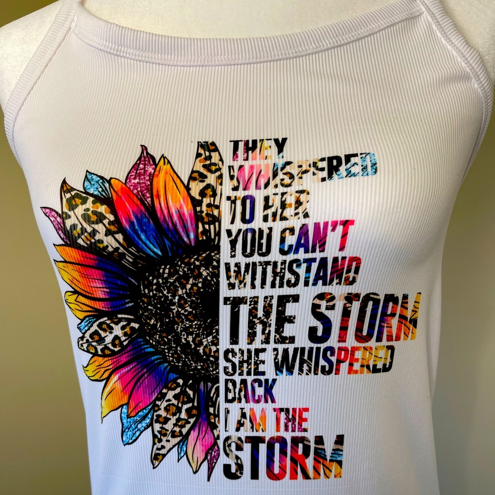 Custom tank.